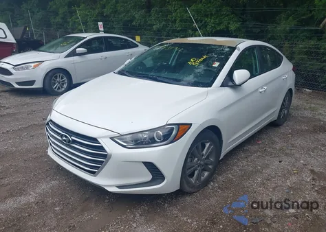 2017 Hyundai Elantra Se из США, поврежденный, VIN 5NPD84LF1HH115464